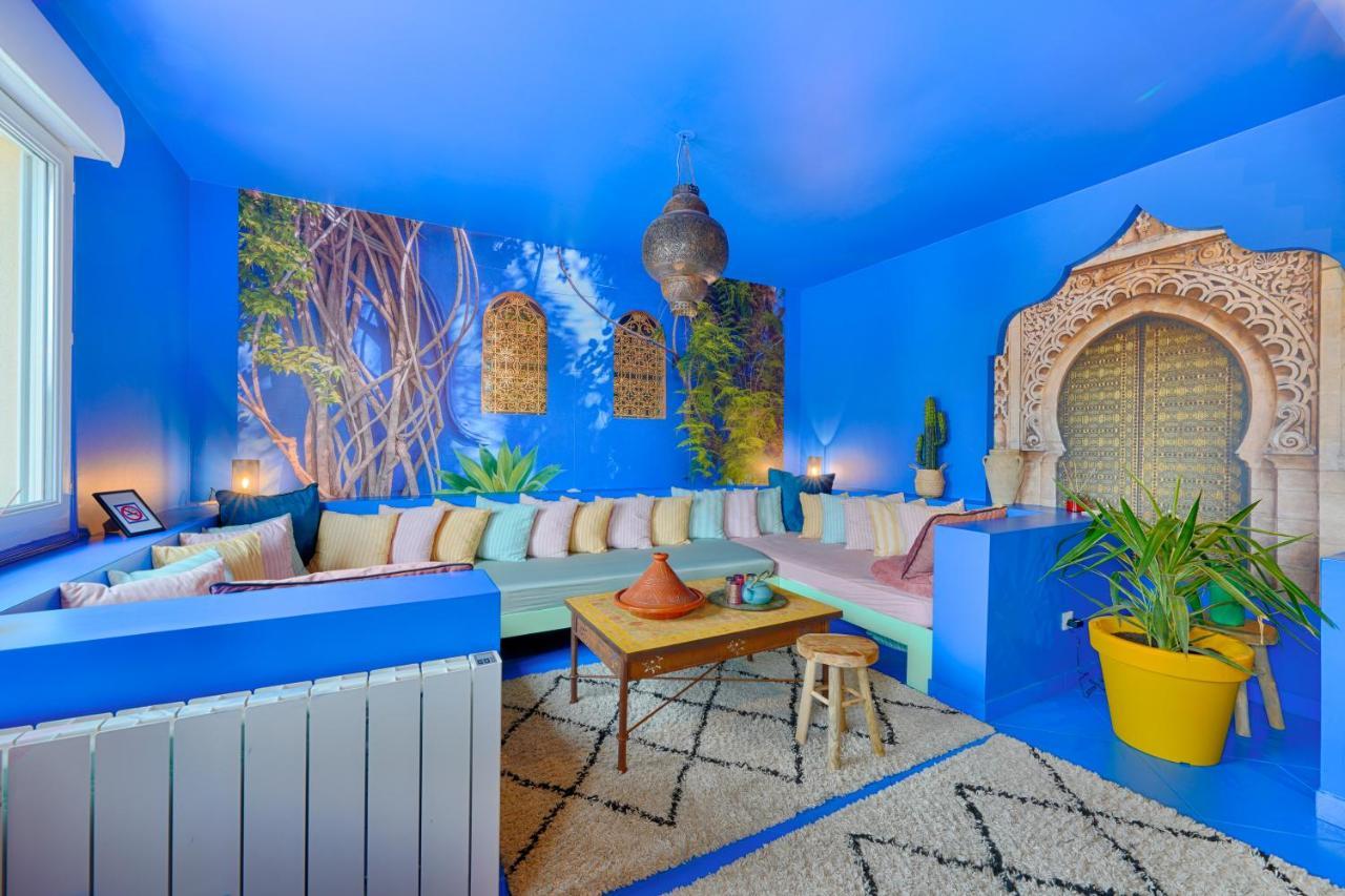 Luxury Jardin Majorelle Paris Orly Avec Jacuzzi Vigneux-sur-Seine Esterno foto